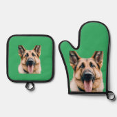 Ihr Foto für Haustiere Ofenhandschuh & Topflappen-Set (Vorderseite)