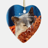 IHR FOTO für Heimtiere oder Hunde Personalisiert Keramik Ornament (Rechts)