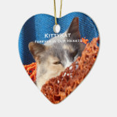 IHR FOTO für Heimtiere oder Hunde Personalisiert Keramik Ornament (Links)