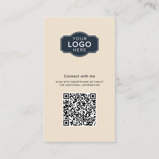 Ihr Foto für Logos und QR-Code Mitarbeiter Visitenkarte (Rückseite)