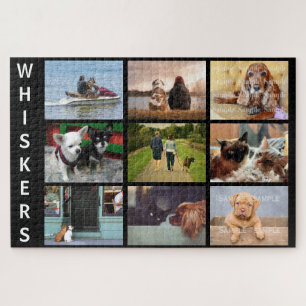 IHR Foto-Gedenkstätte für Haustiere sammelt Name Puzzle