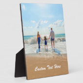 Ihr Foto-Geschenk mit benutzerdefiniertem Text Fotoplatte (Seite)