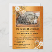 Ihr Foto Gold Moving Housewarming Einladung (Vorderseite)