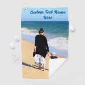Ihr Foto Golf Handtuchgeschenk mit individuellem T Golfhandtuch (Insitu)
