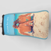 Ihr Foto Golf Head Cover Geschenk mit individuelle Golf Headcover (Vorderseite)