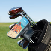 Ihr Foto Golf Head Cover Geschenk mit individuelle Golf Headcover (In Situ)