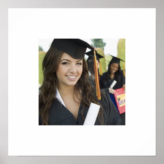 Ihr Foto Graduation Party Autograph Poster (Vorne)