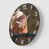 Ihr Foto Große Wanduhr (Winkel)