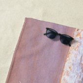 Ihr Foto-Handtuch mit individuellem Text Strandtuch (Beispiel)