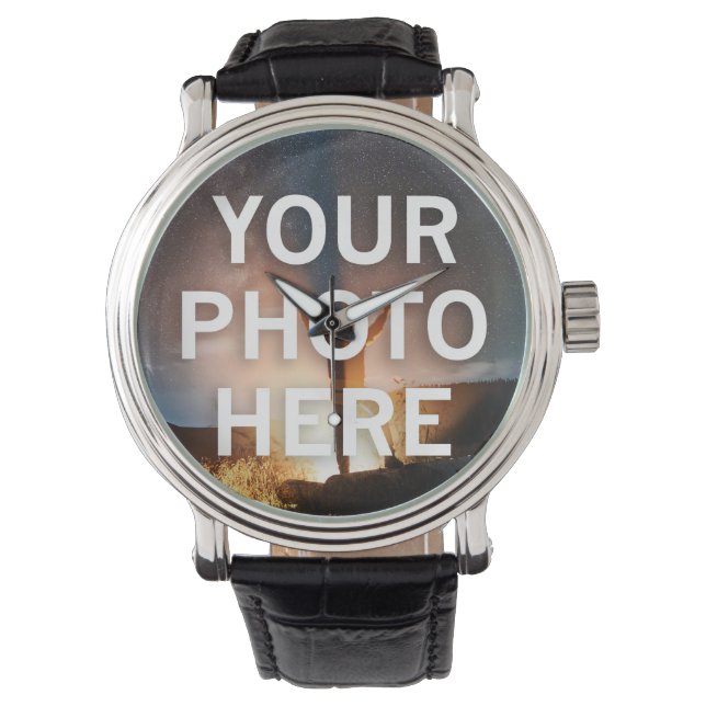 Ihr Foto hier Armbanduhr (Vorderseite)