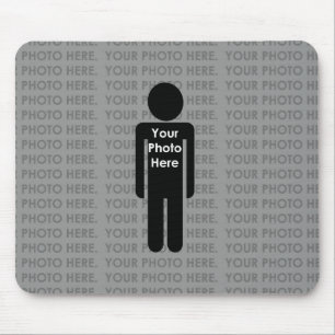 Ihr Foto hier benutzerdefiniertes Mousepad