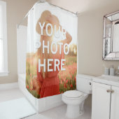 Ihr Foto hier Duschvorhang (Beispiel)