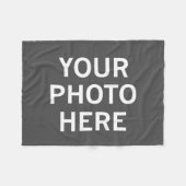 Ihr Foto hier Fleecedecke (Vorderseite (Horizontal))