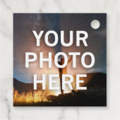 Ihr Foto hier Geschenkanhänger (Rückseite)