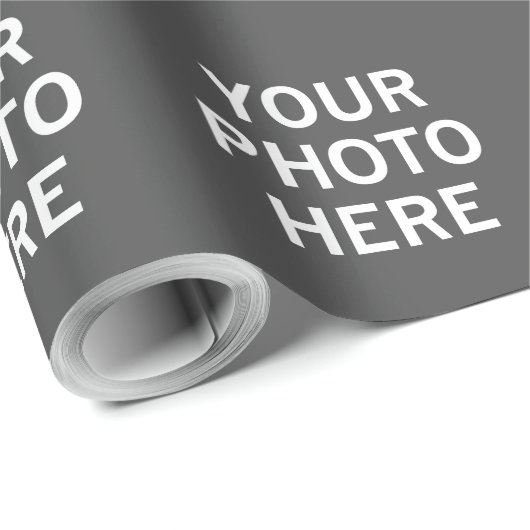 Ihr Foto hier Geschenkpapier (Rolleneckpunkt)