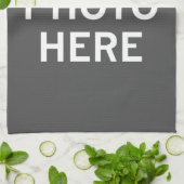 Ihr Foto hier Geschirrtuch (Gefaltet)