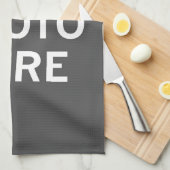 Ihr Foto hier Geschirrtuch (Viertel Falte)