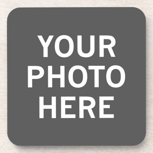 Ihr Foto hier Getränkeuntersetzer (Vorderseite)