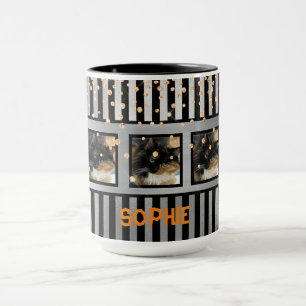 Ihr Foto hier Glitzer personalisierte Mug Tasse