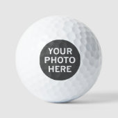 Ihr Foto hier Golfball (Vorderseite)