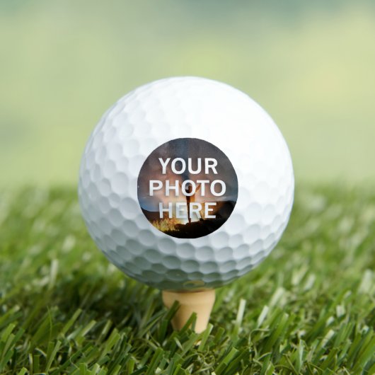 Ihr Foto hier Golfball (Insitu T-Shirt)