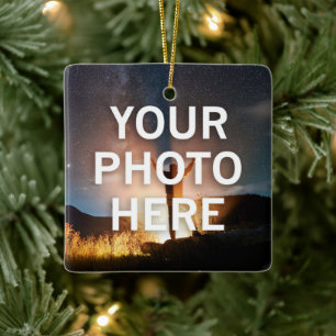Ihr Foto hier Keramikornament
