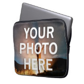 Ihr Foto hier Laptopschutzhülle (Vorderseite Links)