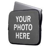 Ihr Foto hier Laptopschutzhülle (Vorderseite Links)