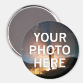 Ihr Foto hier Magnet (Vorderseite/Rückseite)