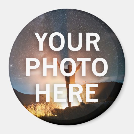 Ihr Foto hier Magnet (Vorne)