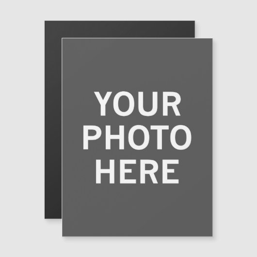 Ihr Foto hier Magneteinladung (Vorne/Hinten)