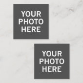 Ihr Foto hier Mitteilungskarte (Vorne/Hinten)