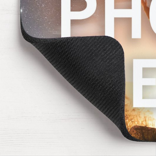 Ihr Foto hier Mousepad (Ecke)