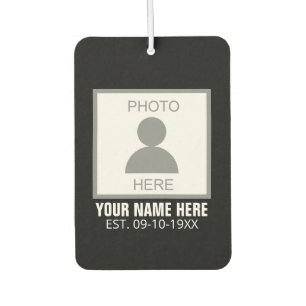 Ihr Foto hier Name und Alter Autolufterfrischer