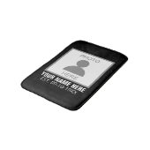 Ihr Foto hier Name und Alter Badematte (Schrägansicht)