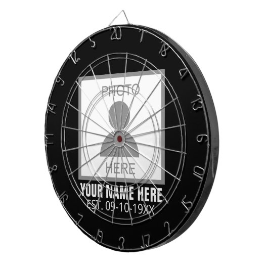 Ihr Foto hier Name und Alter Dartscheibe (Vorderseite rechts)