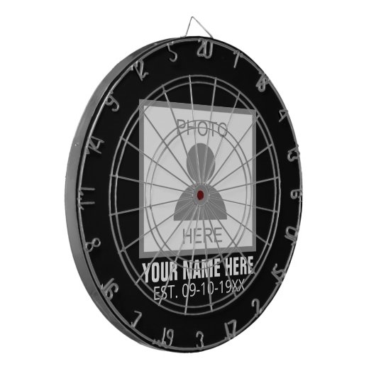 Ihr Foto hier Name und Alter Dartscheibe (Vorderseite Links)