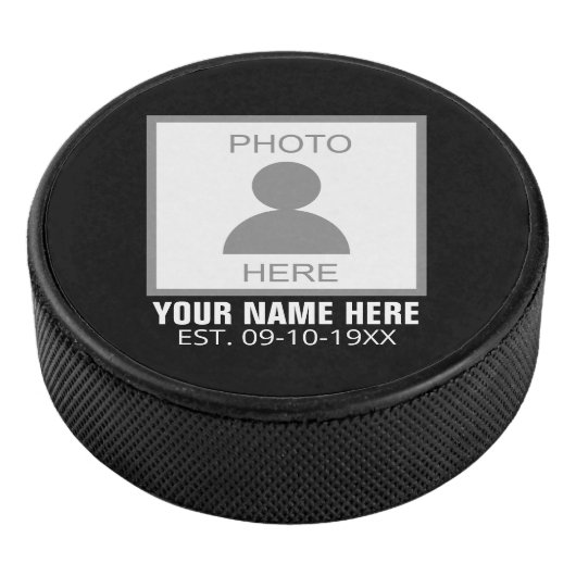Ihr Foto hier Name und Alter Eishockey Puck (3/4)