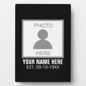 Ihr Foto hier Name und Alter Fotoplatte (Vorderseite)