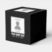 Ihr Foto hier Name und Alter Geschenkschachtel (Rückseite)