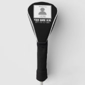 Ihr Foto hier Name und Alter Golf Headcover (Vorderseite)