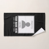 Ihr Foto hier Name und Alter Handtuch (Handtuch)