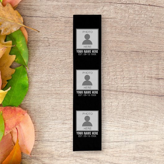 Ihr Foto hier Name und Alter Kurzer Tischläufer