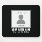 Ihr Foto hier Name und Alter Mousepad (Vorne)