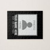 Ihr Foto hier Name und Alter Puzzle (Horizontal)