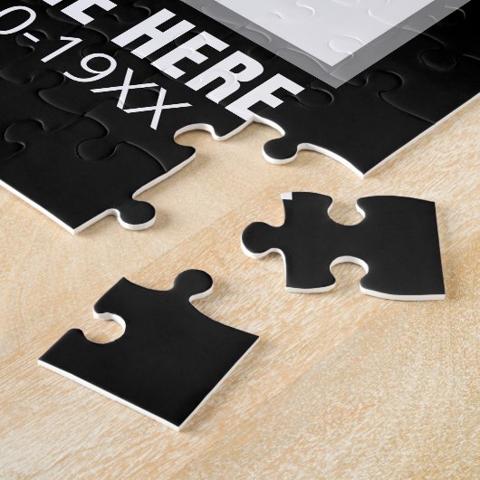 Ihr Foto hier Name und Alter Puzzle (Seite)