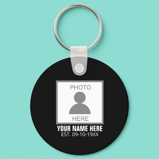 Ihr Foto hier Name und Alter Schlüsselanhänger