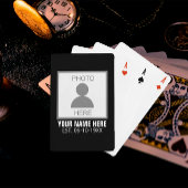 Ihr Foto hier Name und Alter Spielkarten