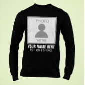 Ihr Foto hier Name und Alter T-Shirt