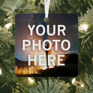 Ihr Foto hier Ornament Aus Metall
